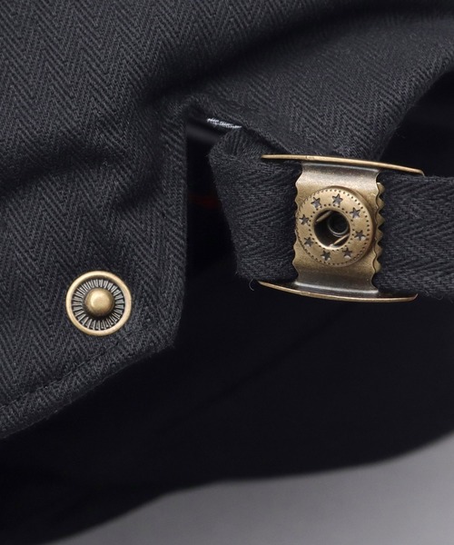 A.M.S.(エーエムエス)の「コットンヘリンボーン ハンチング(ハンチング/ベレー帽・メンズ・ベージュ/ブラック/グレー/ネイビー・FREE)」の16枚目の写真