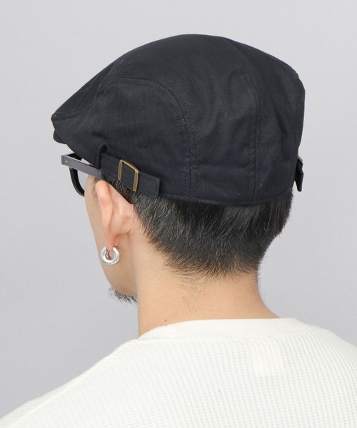 A.M.S.(エーエムエス)の「コットンヘリンボーン ハンチング(ハンチング/ベレー帽・メンズ・ベージュ/ブラック/グレー/ネイビー・FREE)」の22枚目の写真