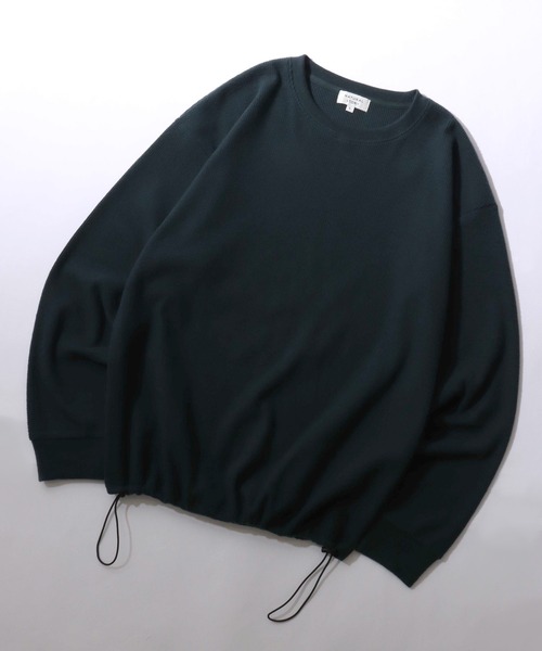 セール】Drawstring Thermal/ドローコード オーバーサイズ サーマル