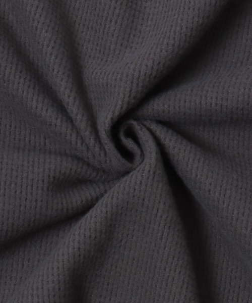 SITRY(シトリー)の「Drawstring Thermal/ドローコード オーバーサイズ サーマル ワッフル ロンT 長袖Tシャツ(Tシャツ/カットソー・メンズ・ネイビー/チャコール/グリーン/オートミール・L/LL/M)」の15枚目の写真