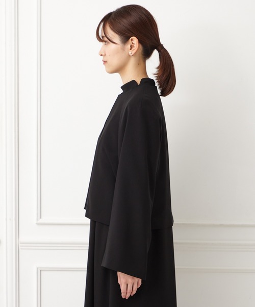 AIMER(エメ)の「【喪服・礼服】ウォッシャブル ファスナー付きラグランスリーブジャケット(ノーカラージャケット・レディース・ブラック・SMALL/MEDIUM/LARGE/X-LARGE)」の13枚目の写真