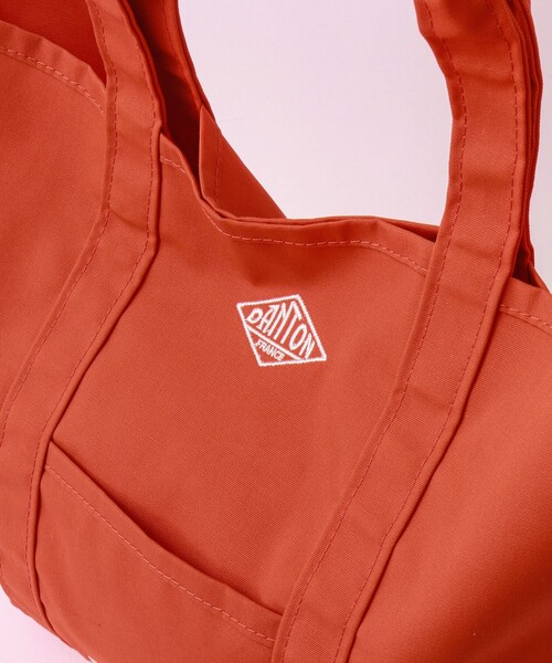 DANTON（ダントン）の「【DANTON/ダントン】MONTORGUEIL（モントルグイユ）キャンバストートバッグ 25AW（トートバッグ・メンズ・チャコールグレー/ブラック/オレンジ/ベージュ・FREE）」の10枚目の写真