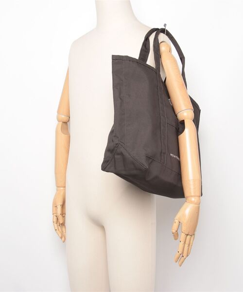 DANTON（ダントン）の「【DANTON/ダントン】MONTORGUEIL（モントルグイユ）キャンバストートバッグ 25AW（トートバッグ・メンズ・チャコールグレー/ブラック/オレンジ/ベージュ・FREE）」の5枚目の写真