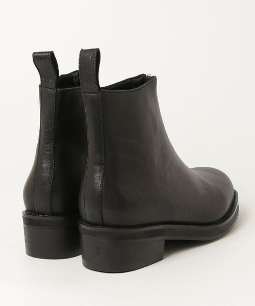 Camphor wood（カンファーウッド）の「REAL LEATHER FRONT ZIP BOOTS