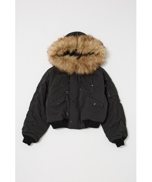 MOUSSY マウジー y2k N-2B ミニタリーショート丈 ジャケット 25年AW新作】SHORT N2B（その他アウター）｜MOUSSY（マウジー