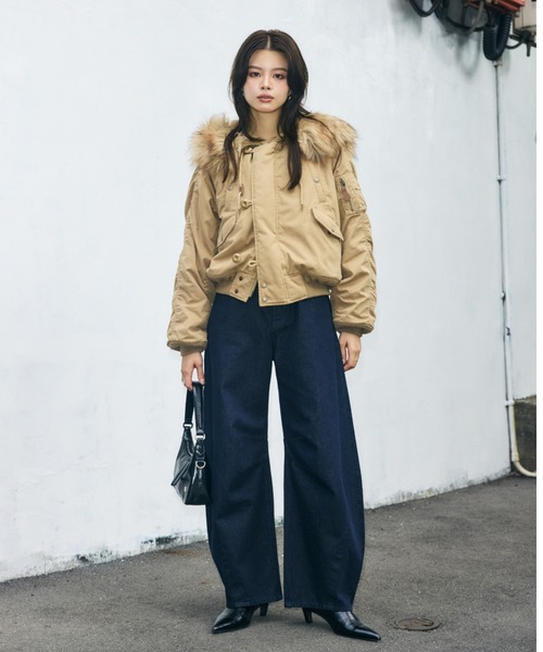 25年AW新作】SHORT N2B（ブルゾン）｜MOUSSY（マウジー）の