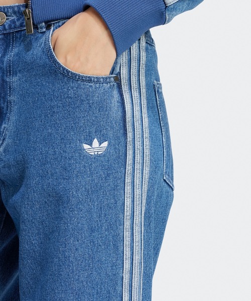 adidas/アディダス DENIM 3S PANT ブランドロゴ スリーストライプ