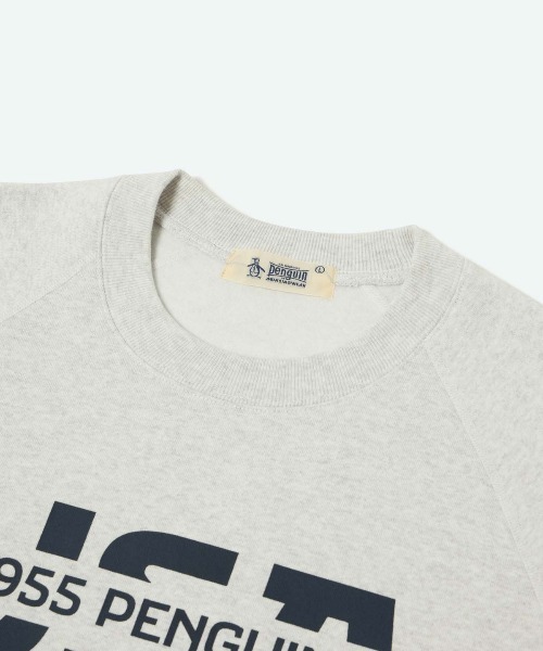 penguin BY MUNSINGWEAR（ペンギン バイ マンシングウェア）の「USA CREW NECK SWEAT SHIRT（スウェット・メンズ・ネイビー/ブラック/グレー・M/L/XL/S）」の5枚目の写真