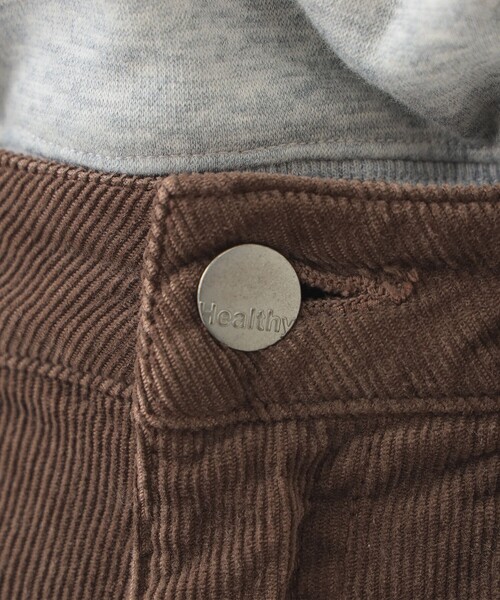 Healthy denim（ヘルシーデニム）の「Healthy DENIM / PinkPepper コーデュロイ パンツ（その他パンツ・レディース・ナチュラル/ブラウン・23/24/25）」の16枚目の写真