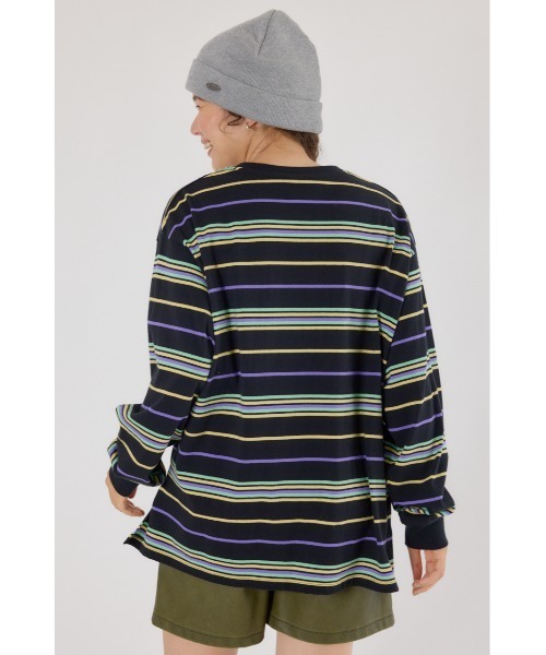 RODEO CROWNS WIDE BOWL（ロデオクラウンズワイドボウル）の「マルチボーダートップス（Tシャツ/カットソー・レディース・ホワイト系その他/ブラック系その他/オレンジ系その他・FREE）」の18枚目の写真