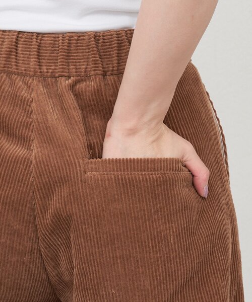 SHENERY（シーナリー）の「コーデュロイワイドパンツ（その他パンツ・レディース・ブラウン/アイボリー・36/38）」の12枚目の写真