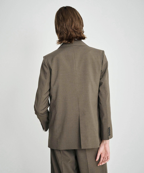 N.O.R.C(ノーク)の「ピークドラペルダブルジャケット【CLEAN MOTION】(テーラードジャケット・レディース・ブラウン/ブラック/ストライプ・S/M)」の12枚目の写真