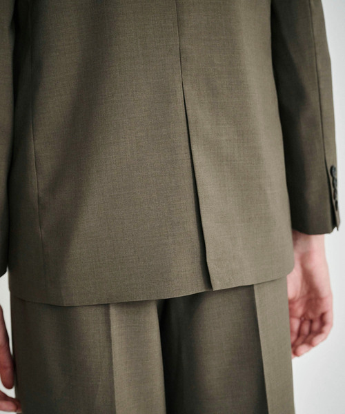 N.O.R.C(ノーク)の「ピークドラペルダブルジャケット【CLEAN MOTION】(テーラードジャケット・レディース・ブラウン/ブラック/ストライプ・S/M)」の16枚目の写真