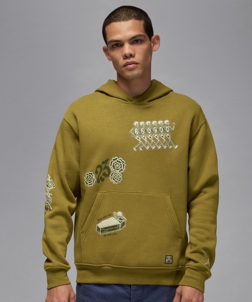 JORDAN BRAND M J BRK FLC PO DDM — Jordan Brand флисовый пуловер L/S (Nike) [SP]