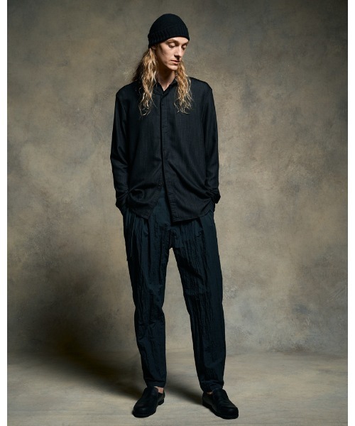 wjk(ダヴルジェイケイ)の「fly front shirt(シャツ/ブラウス・メンズ・ライトグレー/ブラック・SMALL/MEDIUM/LARGE/X-LARGE)」の21枚目の写真