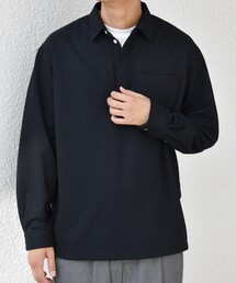 スキッパー プルオーバー」に該当するメンズのシャツ/ブラウス