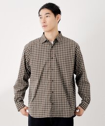 THE SHOP TK  | ◆チェック＆ストライプ アソート長袖シャツ【洗濯機OK】(シャツ/ブラウス)