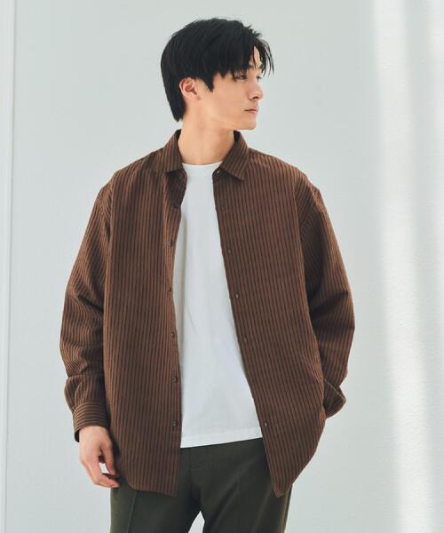 THE SHOP TK （ザ ショップ ティーケー ）の「◆チェック＆ストライプ アソート長袖シャツ【洗濯機OK】（シャツ/ブラウス・メンズ・ブラウン系その他3/ネイビー系1/ブラウン系その他2/ブルーグリーン・02/03/04）」の14枚目の写真