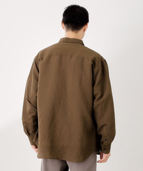 THE SHOP TK （ザ ショップ ティーケー ）の「◆チェック＆ストライプ アソート長袖シャツ【洗濯機OK】（シャツ/ブラウス・メンズ・ブラウン系その他3/ネイビー系1/ブラウン系その他2/ブルーグリーン・02/03/04）」の22枚目の写真