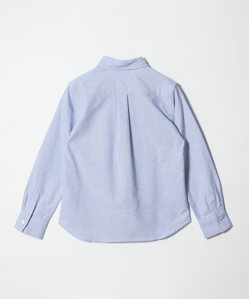 green label relaxing（グリーンレーベルリラクシング）の「オックスシャツ / キッズ 140cm-160cm（シャツ/ブラウス・キッズ・ライトブルー/オフホワイト/イエロー・160cm/150cm/140cm）」の7枚目の写真
