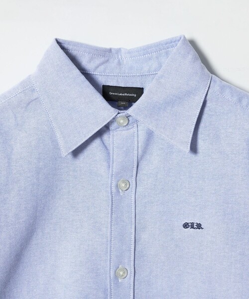 green label relaxing（グリーンレーベルリラクシング）の「オックスシャツ / キッズ 140cm-160cm（シャツ/ブラウス・キッズ・ライトブルー/オフホワイト/イエロー・160cm/150cm/140cm）」の8枚目の写真