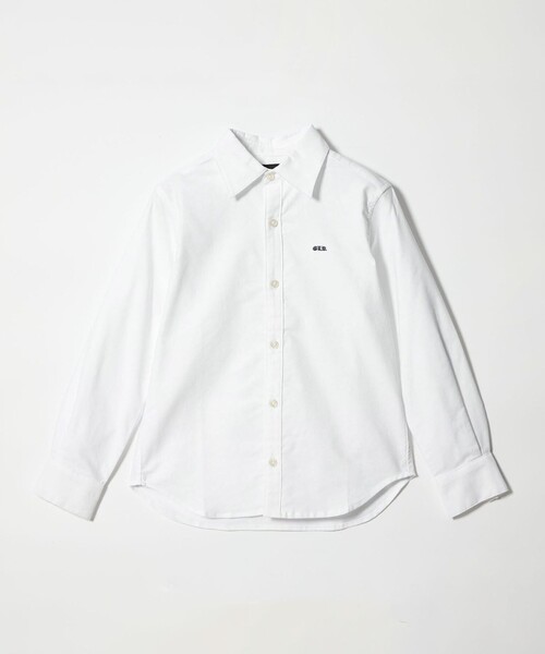 green label relaxing（グリーンレーベルリラクシング）の「オックスシャツ / キッズ 140cm-160cm（シャツ/ブラウス・キッズ・ライトブルー/オフホワイト/イエロー・160cm/150cm/140cm）」の14枚目の写真