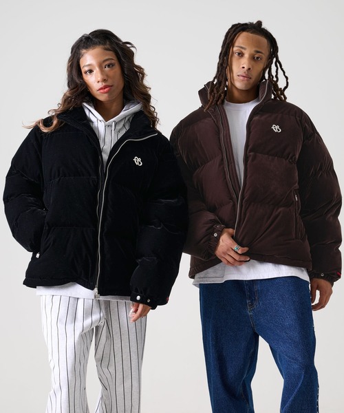 FUBU( フブ)の「FUBU フブ FBロゴ 長袖 ベロア 中綿 ジャケット ジャンパー(ダウンジャケット/コート・メンズ・ブラック/ブラウン・M/L/XL/XXL)」の19枚目の写真