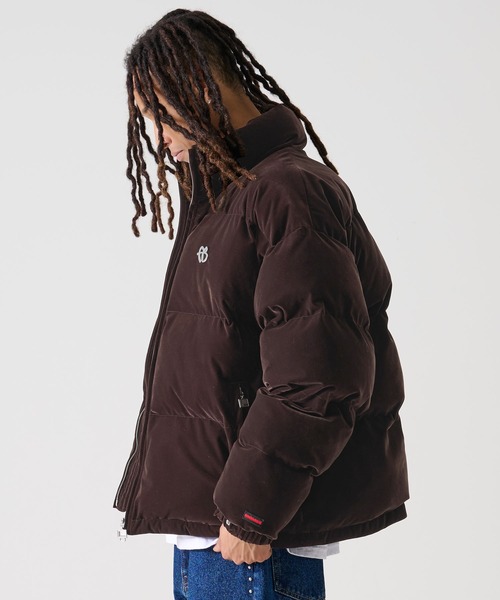 FUBU( フブ)の「FUBU フブ FBロゴ 長袖 ベロア 中綿 ジャケット ジャンパー(ダウンジャケット/コート・メンズ・ブラック/ブラウン・M/L/XL/XXL)」の13枚目の写真
