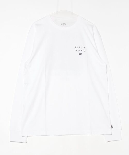 BILLABONG(ビラボン)の「【別注】ビラボン BILLABONG SQUARE サーフ 長袖Tシャツ 限定コラボ(Tシャツ/カットソー・メンズ・ブラック/ホワイト・M/L/LL)」の1枚目の写真
