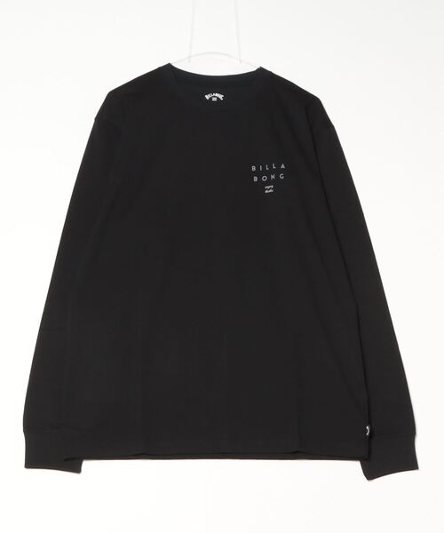 BILLABONG(ビラボン)の「【別注】ビラボン BILLABONG SQUARE サーフ 長袖Tシャツ 限定コラボ(Tシャツ/カットソー・メンズ・ブラック/ホワイト・M/L/LL)」の2枚目の写真