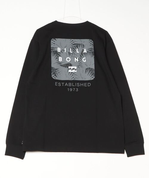 BILLABONG(ビラボン)の「【別注】ビラボン BILLABONG SQUARE サーフ 長袖Tシャツ 限定コラボ(Tシャツ/カットソー・メンズ・ブラック/ホワイト・M/L/LL)」の3枚目の写真