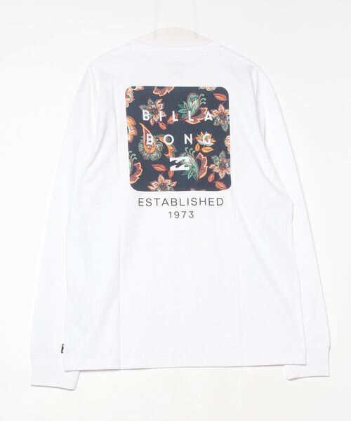 BILLABONG(ビラボン)の「【別注】ビラボン BILLABONG SQUARE サーフ 長袖Tシャツ 限定コラボ(Tシャツ/カットソー・メンズ・ブラック/ホワイト・M/L/LL)」の4枚目の写真