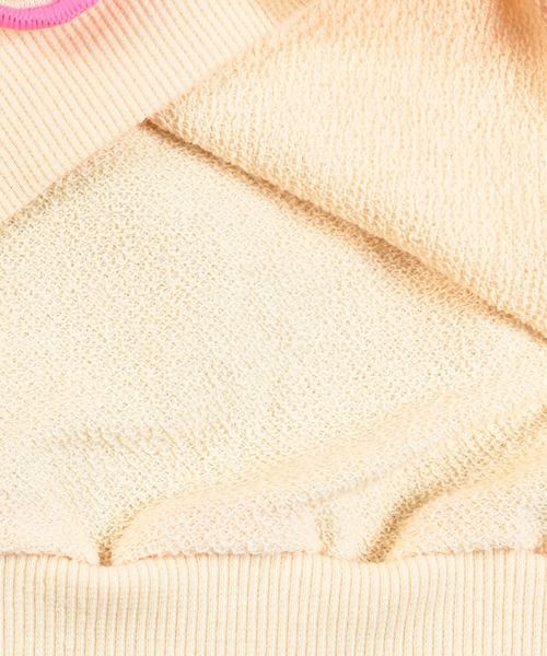 MARKEY'S（マーキーズ）の「マエウシロプリントトレーナー（スウェット・キッズ・オレンジ/サンドベージュ/オフホワイト/ライトブルー・80/90/95/100/110/120/130/140/150）」の19枚目の写真