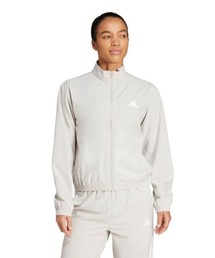 アディダス adidas トレイン エッセンシャルズ スリーストライプス ウーブン ウォームアップジャケット