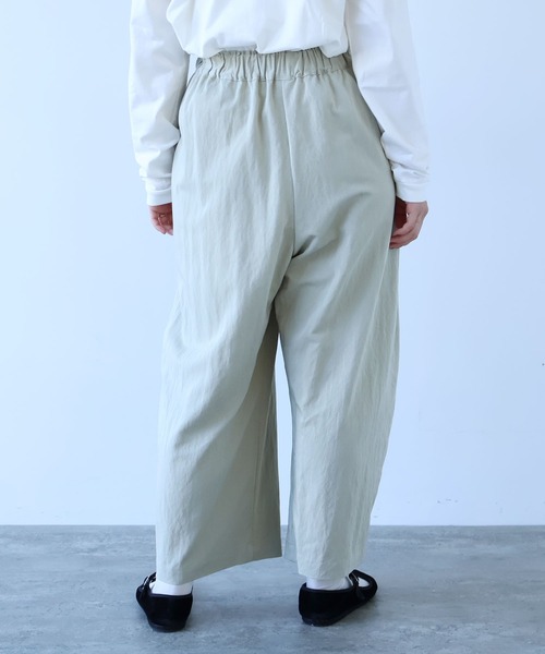 bulle de savon（ビュルデサボン）の「△ぼんたんパンツ（その他パンツ・レディース・ベージュ/チャコールグレー・FREE）」の4枚目の写真