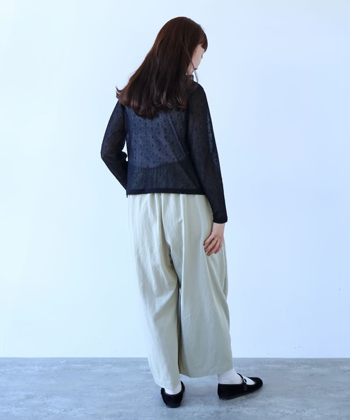 bulle de savon（ビュルデサボン）の「△ぼんたんパンツ（その他パンツ・レディース・ベージュ/チャコールグレー・FREE）」の7枚目の写真