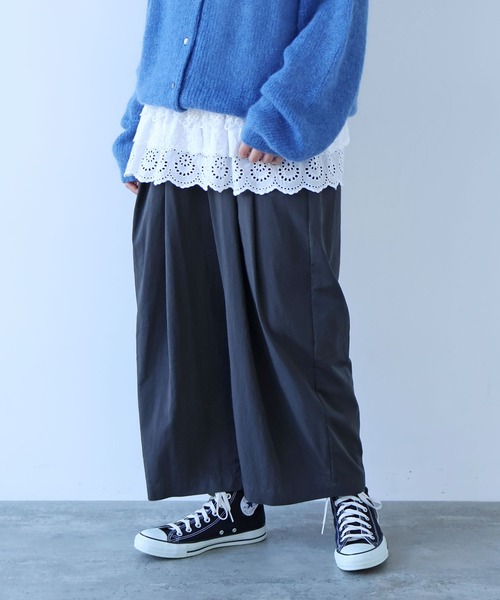 bulle de savon（ビュルデサボン）の「△ぼんたんパンツ（その他パンツ・レディース・ベージュ/チャコールグレー・FREE）」の11枚目の写真