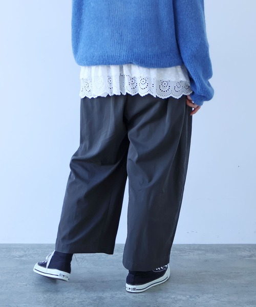 bulle de savon（ビュルデサボン）の「△ぼんたんパンツ（その他パンツ・レディース・ベージュ/チャコールグレー・FREE）」の12枚目の写真