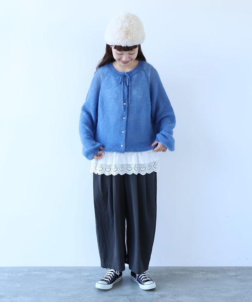 bulle de savon（ビュルデサボン）の「△ぼんたんパンツ（その他パンツ・レディース・ベージュ/チャコールグレー・FREE）」の14枚目の写真