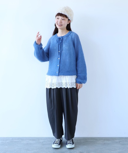 bulle de savon（ビュルデサボン）の「△ぼんたんパンツ（その他パンツ・レディース・ベージュ/チャコールグレー・FREE）」の16枚目の写真