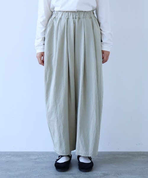 アトリエドゥサボン 気まぐれドットワイドパンツ