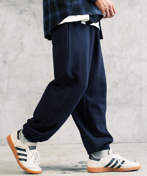 jiggys shop（ジギーズショップ）の「ヘビーウェイト 12オンス 裏毛 スウェット ジョガーパンツ（スウェットパンツ・メンズ・グレー系その他/ベージュ系その他/ネイビー/ブルー系その他/ブラック/ナチュラル/ブラック系その他/アッシュグレー・LARGE/MEDIUM/X-LARGE）」の7枚目の写真