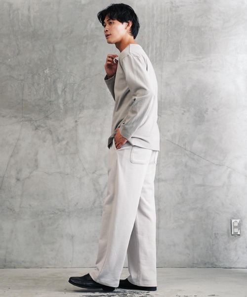 jiggys shop（ジギーズショップ）の「ヘビーウェイト 12オンス 裏毛 スウェット ジョガーパンツ（スウェットパンツ・メンズ・グレー系その他/ベージュ系その他/ネイビー/ブルー系その他/ブラック/ナチュラル/ブラック系その他/アッシュグレー・LARGE/MEDIUM/X-LARGE）」の22枚目の写真