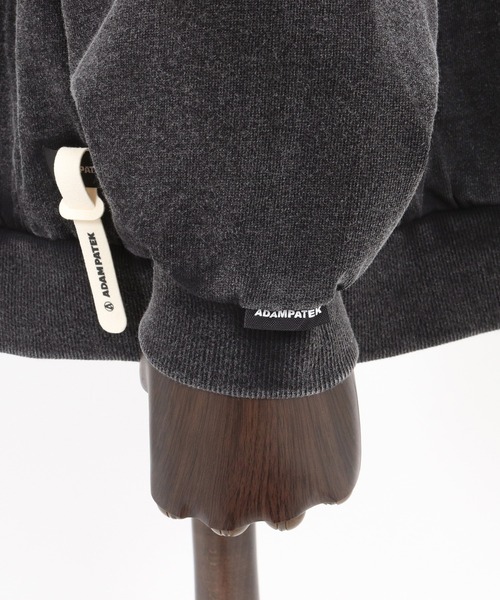 ADAM PATEK(アダムパテック)の「ADAMPATEK/logo crewneck/ベーシックロゴクルーネックスウェット(AP2524025)(スウェット・レディース・杢グレー/ブラック/ブラック系・1/2)」の20枚目の写真