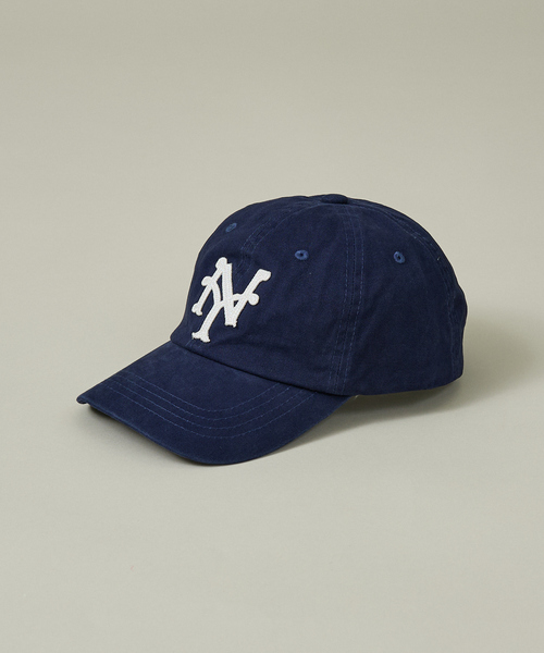 ABAHOUSE(アバハウス)の「1947 NEW YORK CUBANS COTTON BALL CAP / ニューヨーク・キューバンズ コットンボールキャップ(キャップ・メンズ・ブラック/ベージュ/ネイビー・フリー)」の5枚目の写真