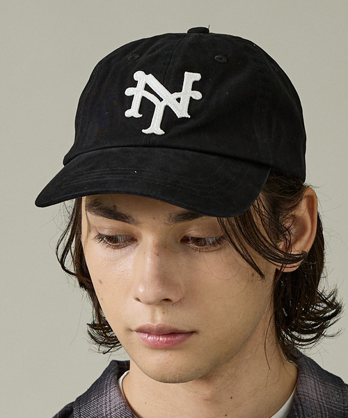 ABAHOUSE(アバハウス)の「1947 NEW YORK CUBANS COTTON BALL CAP / ニューヨーク・キューバンズ コットンボールキャップ(キャップ・メンズ・ブラック/ベージュ/ネイビー・フリー)」の20枚目の写真