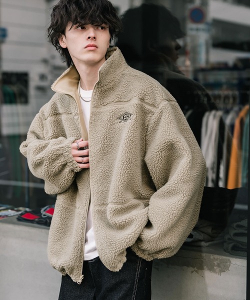 新色追加 2Wayリバーシブル 両A面オーバーサイズワンポイントサークル