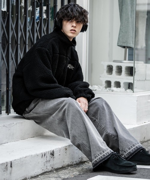 新色追加 2Wayリバーシブル 両A面オーバーサイズワンポイントサークル