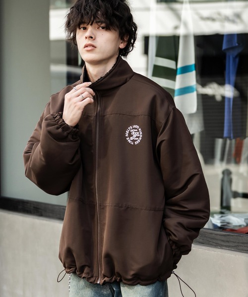 誠　ブルゾン2点セット 2Wayリバーシブル 両A面オーバーサイズワンポイントサークルロゴ