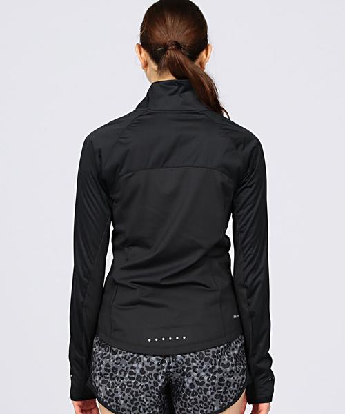 NIKE（ナイキ）の「NIKE（ナイキ） ウィメンズシールドフルジップ2.0ジャケット（その他アウター・レディース・ブラック・MEDIUM/SMALL）」の2枚目の写真